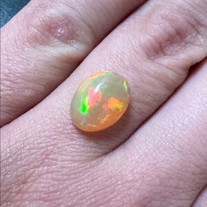 Vibrant Jelly Opal Ethiopian Loose Multicolor Gemstone